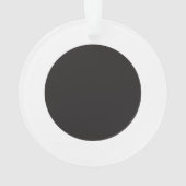 アクリル円オーナメント オーナメント (裏面)