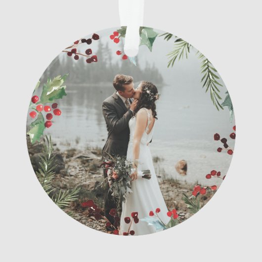 アクリル初めてのクリスマスオーナメント- MrとMrs オーナメント (裏面)