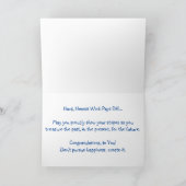 「アクリル国旗」お祝いカード カード (内部)