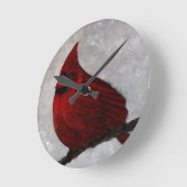 アクリル壁時計丸め(中) 4 ラウンド壁時計 (傾斜)