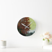 アクリル壁時計円形（中） 13 ラウンド壁時計 (ホーム)