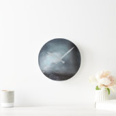 アクリル壁時計円形（中） 15 ラウンド壁時計 (ホーム)