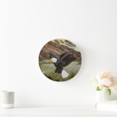 アクリル壁時計円形（中） 18 ラウンド壁時計 (ホーム)