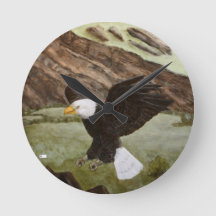 アクリル壁時計円形(中) 18