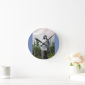 アクリル壁時計円形(中) 8 ラウンド壁時計 (ホーム)