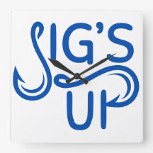 アクリル壁時計.ジグアップ。