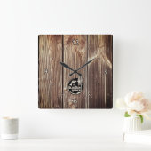 アクリル壁時計 スクエア壁時計 (ホーム)