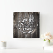 アクリル壁時計 スクエア壁時計 (ホーム)