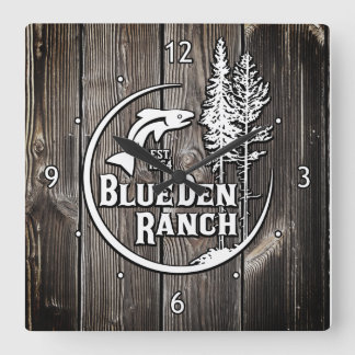 アクリル壁時計 スクエア壁時計