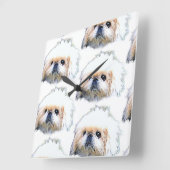 アクリル壁時計、マーカス・ザ・ペキン スクエア壁時計 (傾斜)