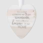 アクリル天国ハートオーナメント オーナメント (正面)