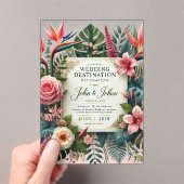 アクリル招待状 (インサイチュ (ポータブル))