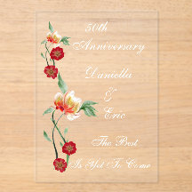 アクリル招待状