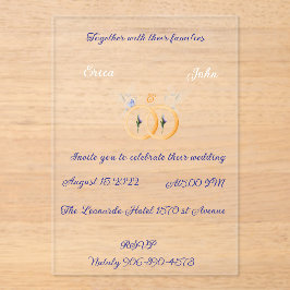 アクリル招待状