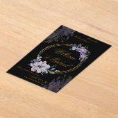 アクリル招待状 (レイダウン)