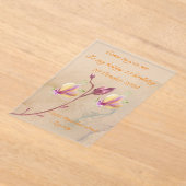 アクリル招待状 (レイダウン)