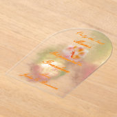 アクリル招待状 (レイダウン)