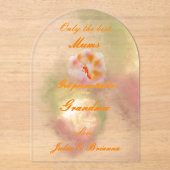 アクリル招待状 (正面)