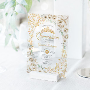  アクリル招待状