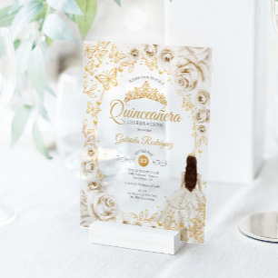  アクリル招待状