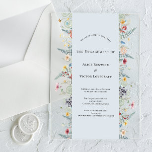  アクリル招待状