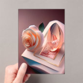 アクリル招待状 (インサイチュ (ポータブル))