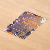 アクリル招待状 (レイダウン)