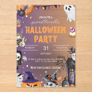 アクリル招待状