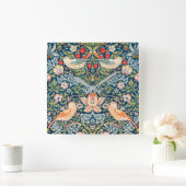 アクリル時計：ウィリアム・モリス スクエア壁時計 (ホーム)