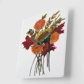 アクリル時計 スクエア壁時計 (傾斜)