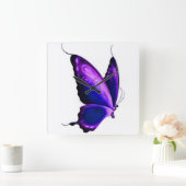 アクリル時計 スクエア壁時計 (ホーム)