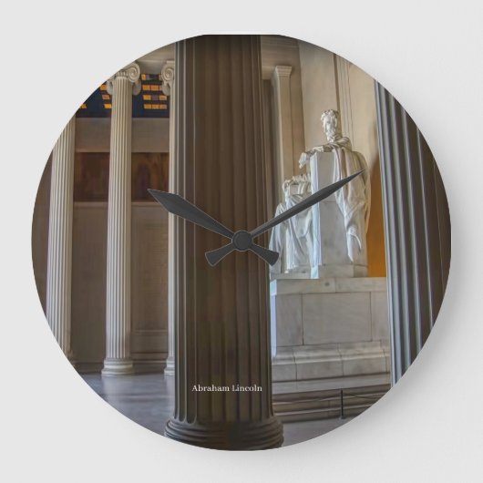 アクリル時計 ラージ壁時計 (正面)