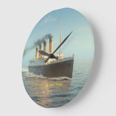 アクリル時計 ラージ壁時計 (傾斜)