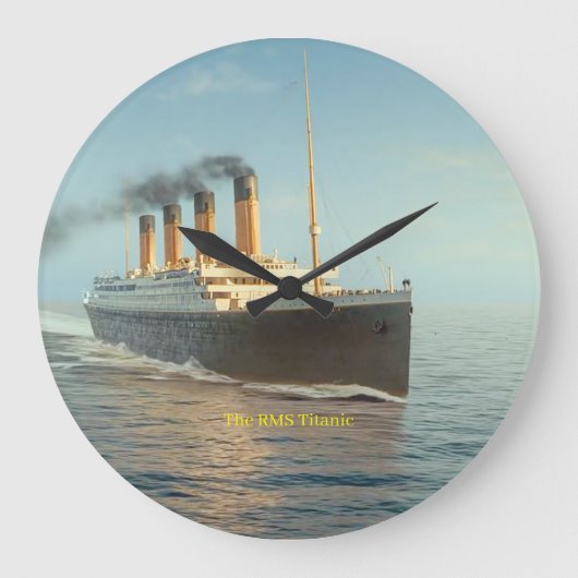 アクリル時計 ラージ壁時計 (正面)