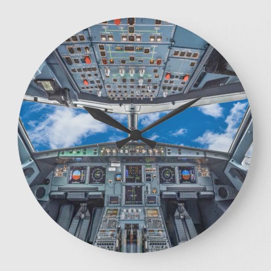 アクリル時計 ラージ壁時計 (正面)