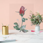 アクリル標識バラ芽デザインスタイル アクリルサイン (ウェディング)