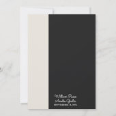 アクリル演劇アジアの濃厚な韓国人を新結婚|過去記事 招待状 (裏面)