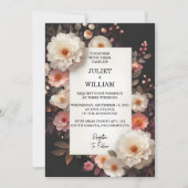 アクリル演劇アジアの濃厚な韓国人結婚の日 招待状 (正面)