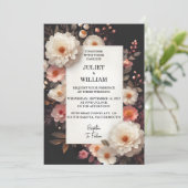 アクリル演劇アジアの濃厚な韓国人結婚の日 招待状 (スタンド正面)