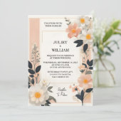 アクリル演劇アジアの濃厚な韓国人結婚を 招待状 (スタンド正面)