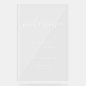 アクリル澄んの印結婚象の後で幸せに アクリルサイン (正面)