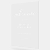 アクリル澄んの印結婚象の後で幸せに アクリルサイン (傾斜)