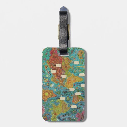 アクリル澄んラベル ラゲッジタグ (裏面縦)