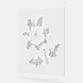 アクリル看板 アート デザイン スタイル アクリルサイン (傾斜)