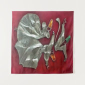 アクリル祈りの言葉の染み込み タペストリー (正面(横))