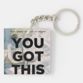 アクリル系キーチェーン キーホルダー (裏面)