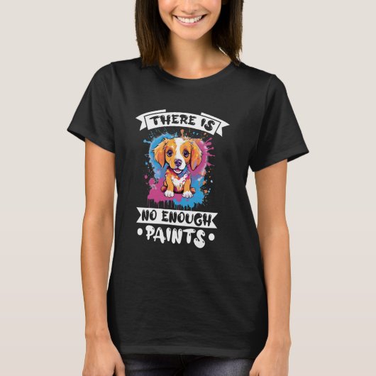 アクリル系ポリー用アクリル系カラーホイール絵を描デザイン Tシャツ (正面)