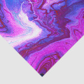 アクリル系流体注ぎパープルマーブルデザイン 薄葉紙 (詳細)