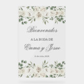 アクリル結婚のウェルカムサインスペインのイン アクリルサイン (正面)