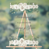 アクリル結婚のウェルカムサインスペインのイン アクリルサイン (ニュートラル)